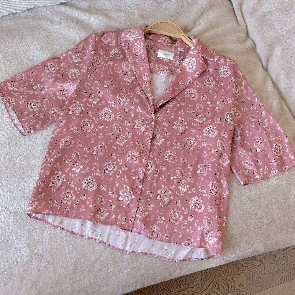 Aritzia Wilfred Beso Blouse - Picture 6 of 8